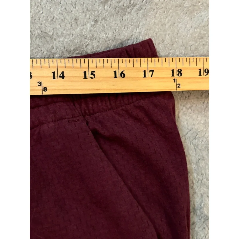 Adidas CMU Chippewas Climalite Track Pants Mens XL Maroon Gold Mesh Zip Ankle